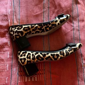 Michael kors animal print shoes